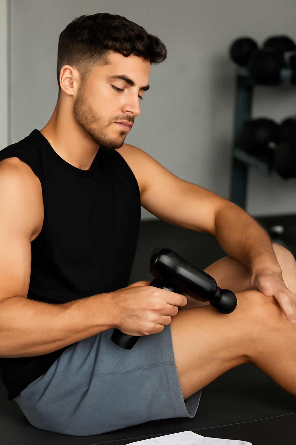 Pistola de Masaje Portátil para Aliviar Dolor, Estrés y Tensión - BodyLix