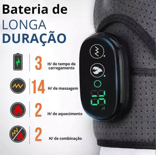 Manta ortopédica con masajeador y calefacción