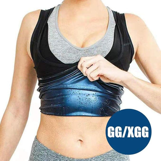 Camiseta térmica reductora de neopreno para mujer – quema grasa, adelgaza y potencia la sudoración