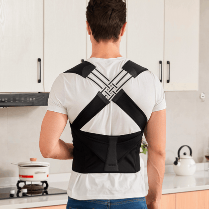 Corrector Postural con Velcro Pro Elite [ULTRA FUERTE]