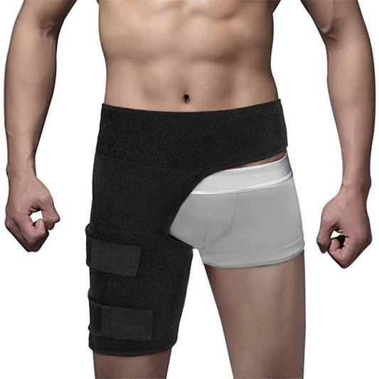 Soporte ajustable para la artritis – faja de apoyo para las articulaciones de la cadera, cintura y sacro, alivia el dolor y la tensión, protector para la artritis, cadera y muslo