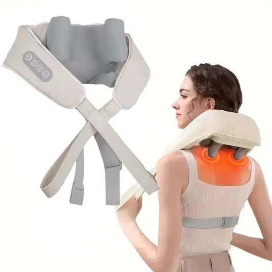 Masajeador Eléctrico Inteligente para Cuello y Hombros